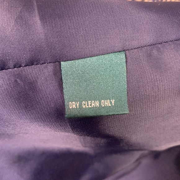 Lauren Ralph Lauren Blazer Women's 8 Houndstooth Vintage 100% Linen USA Made - Picture 5 of 6